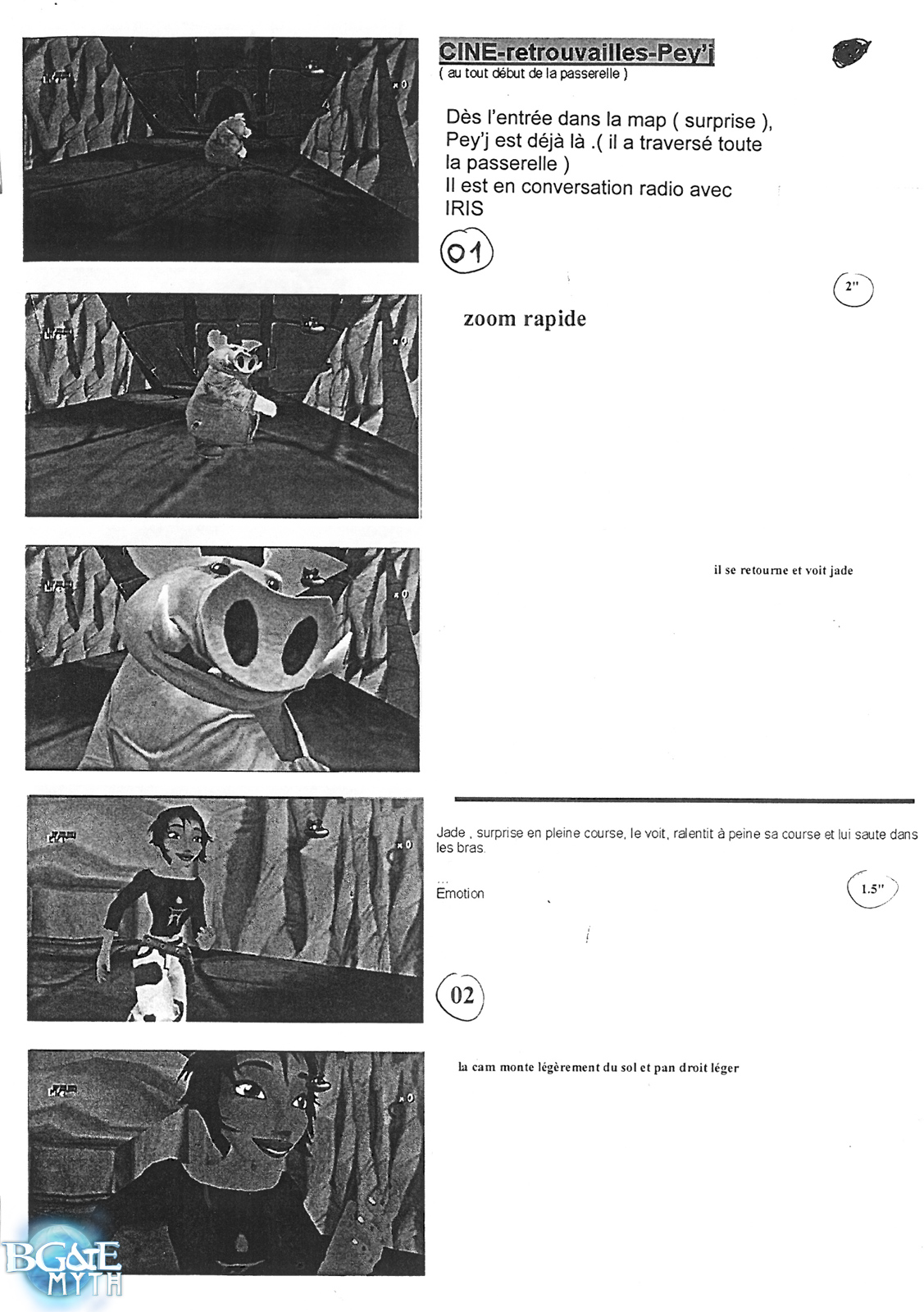[Storyboard] Retrouvailles sur Sélène - Page 1