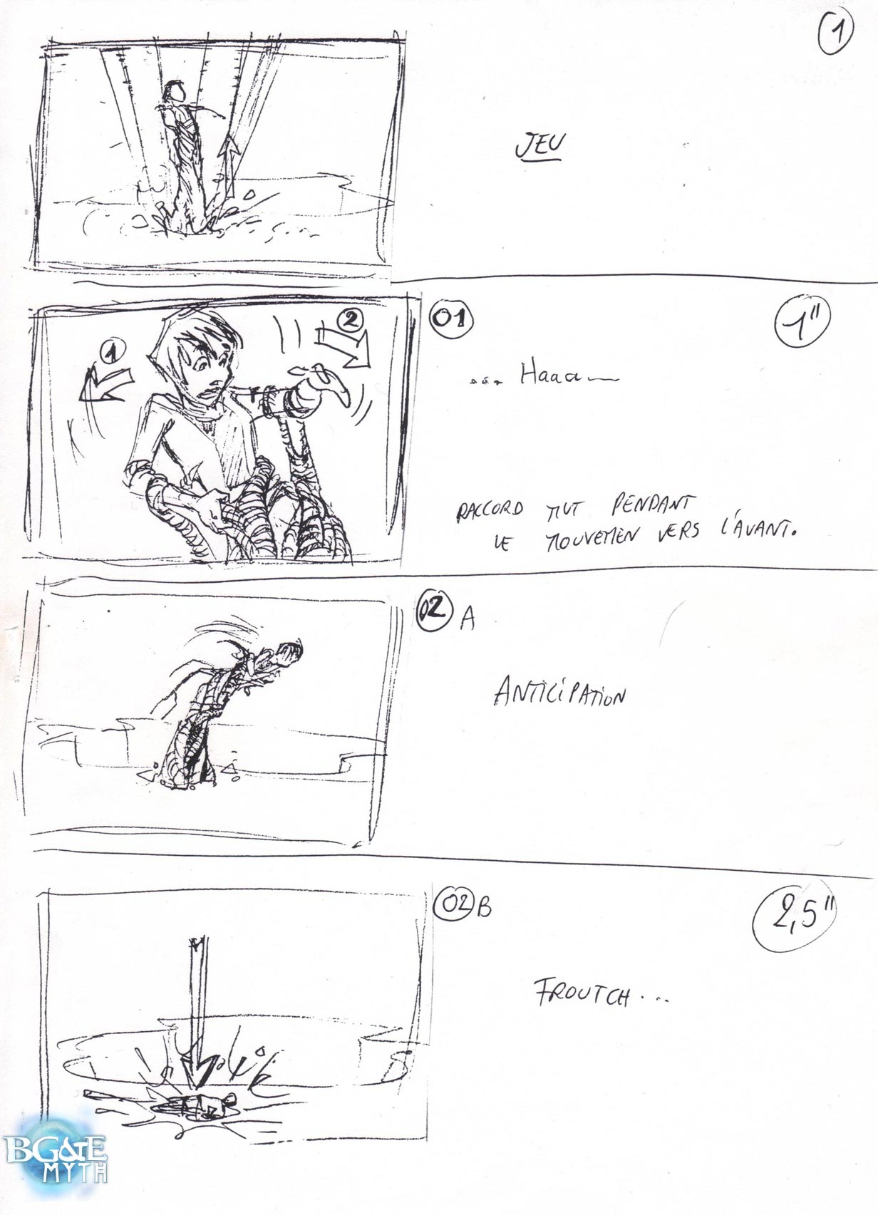 Storyboard : Le DomZ du phare - Page 1