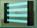 Barri&egrave;re laser