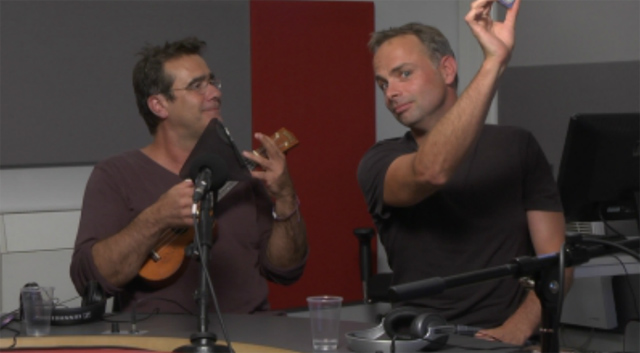 Michel Ancel et Christophe Héral chez Erwan Cario