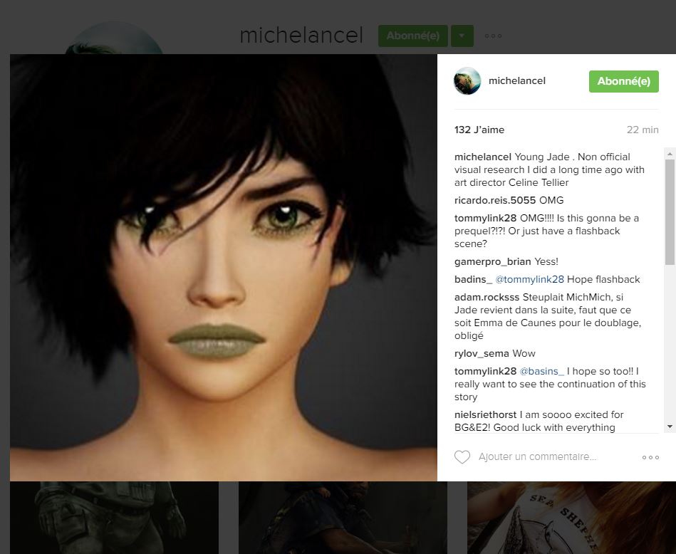 Michel Ancel, grand maître d'Instagram !
