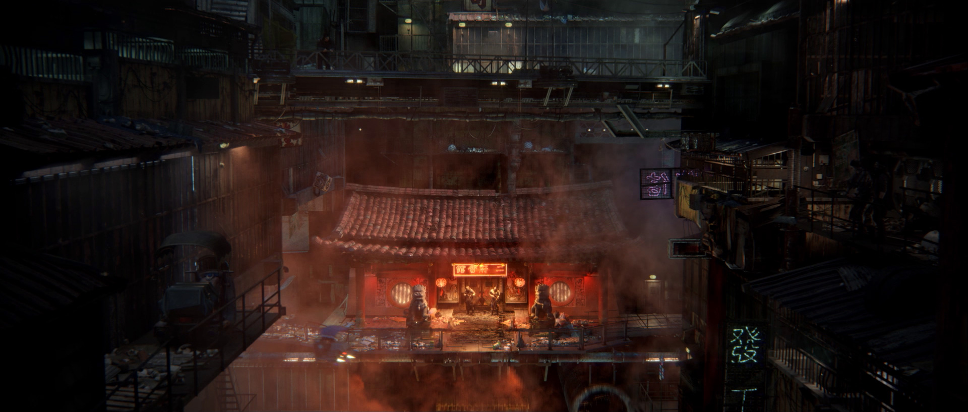 Les entrailles de Ganesha City !