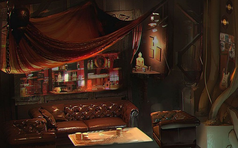 Zoom sur le cockpit du vaisseau-m&egrave;re