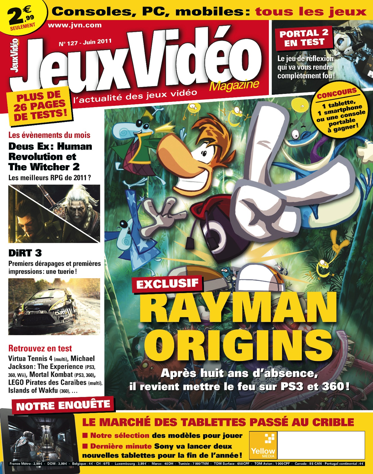 Couverture du Jeux Vidéo Magazine de mai