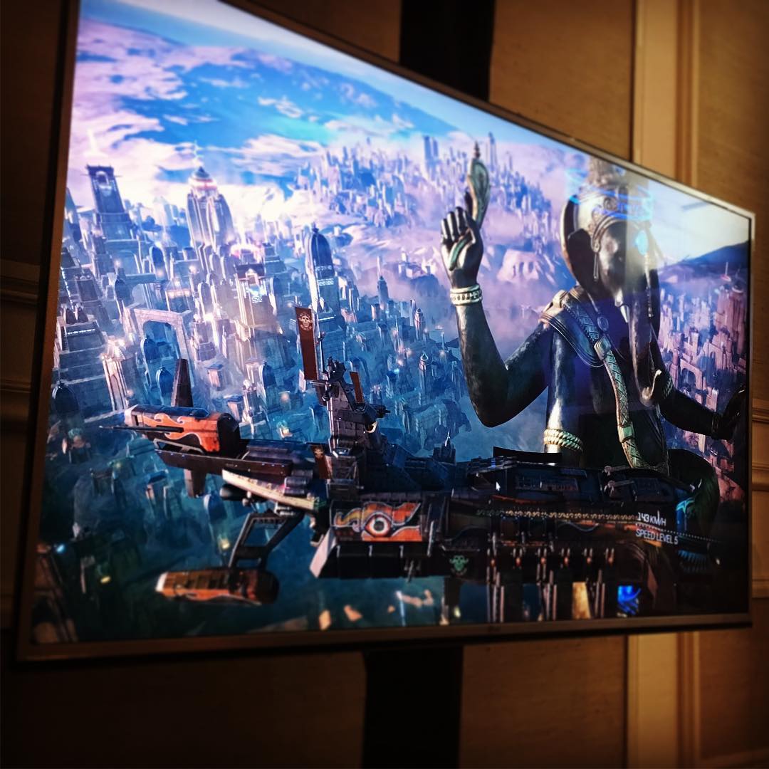 Le vaisseau des compagnons de BG&E 2 dans la ville de Ganesha !