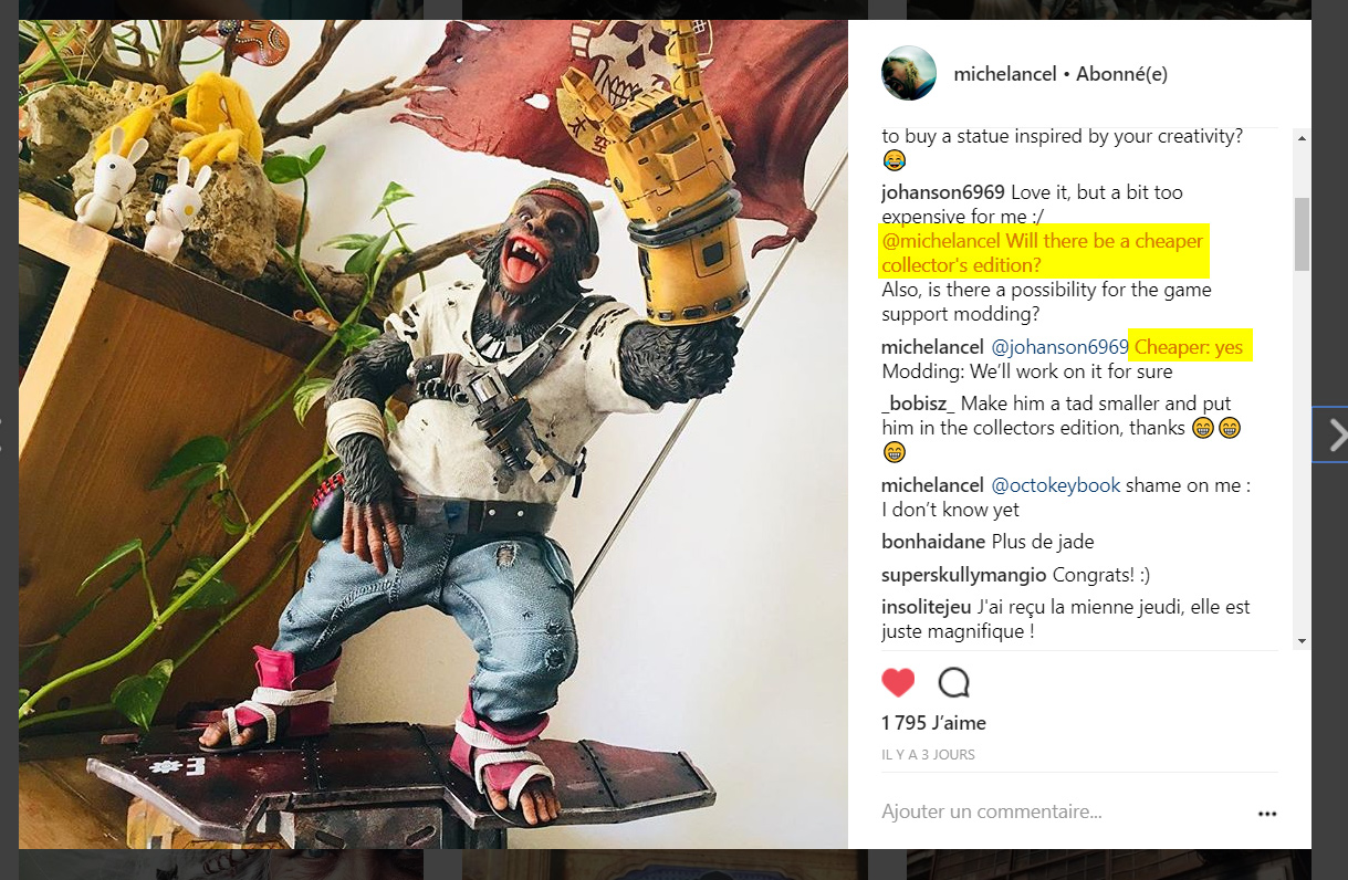 D'autres marchandising Beyond Good &amp; Evil 2 &agrave; venir !