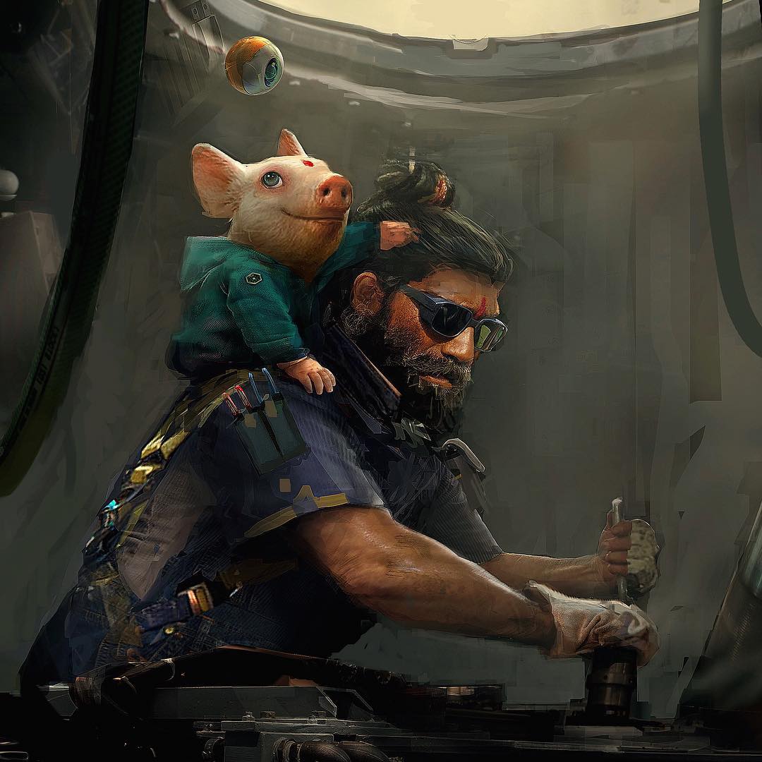 Nouvel artwork de Beyond Good & Evil 2 partagé par Michel Ancel ?