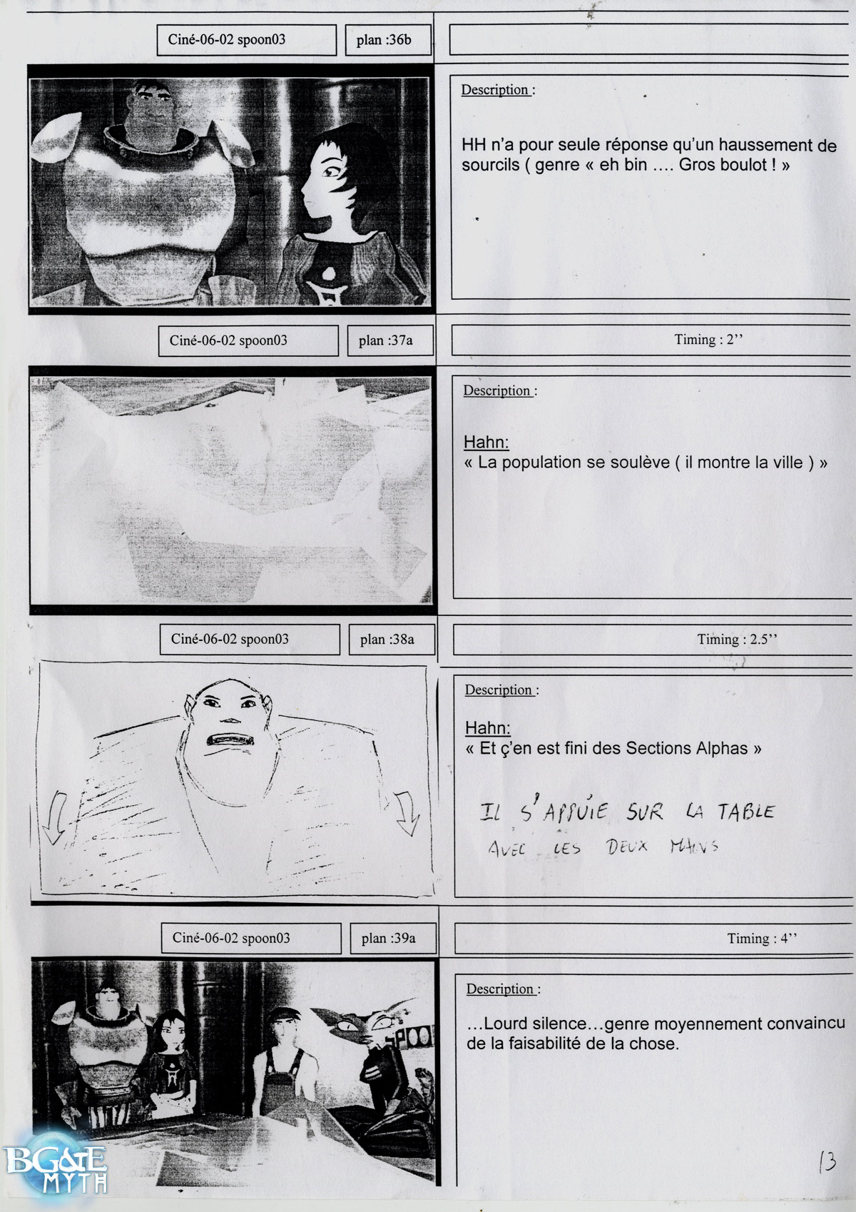 [Storyboard] Marcassin appelle IRIS - Page 13