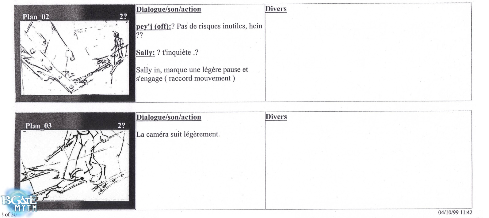 Storyboard : Le gang des insecticides - L'entrepôt - Page 2