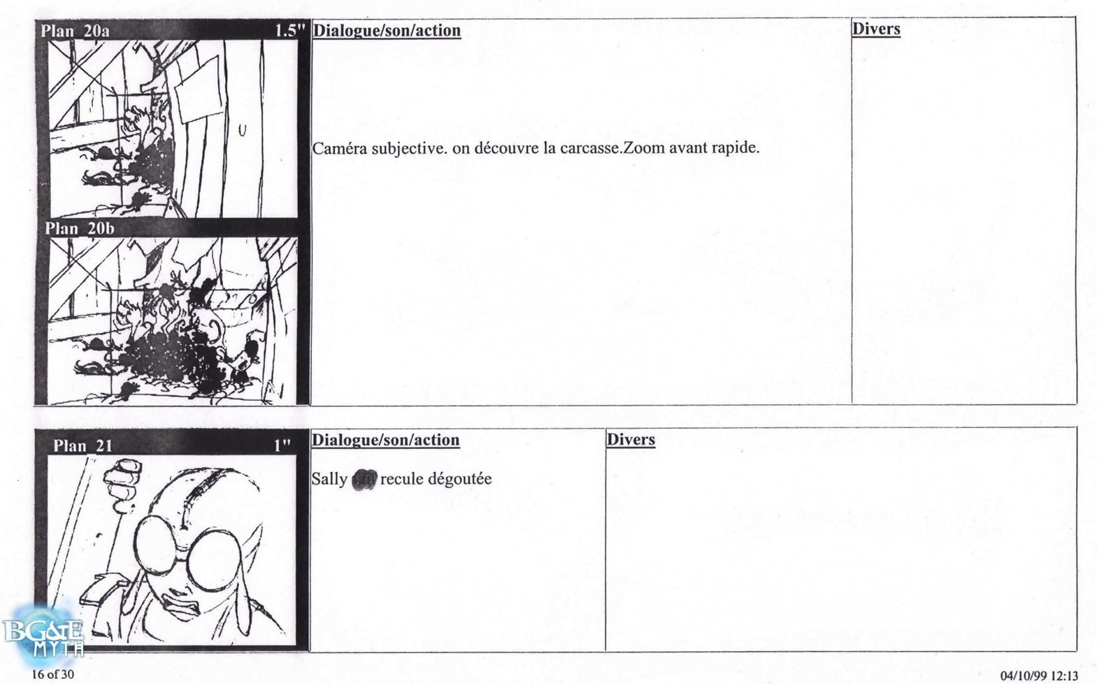 Storyboard : Le gang des insecticides - L'entrepôt - Page 16