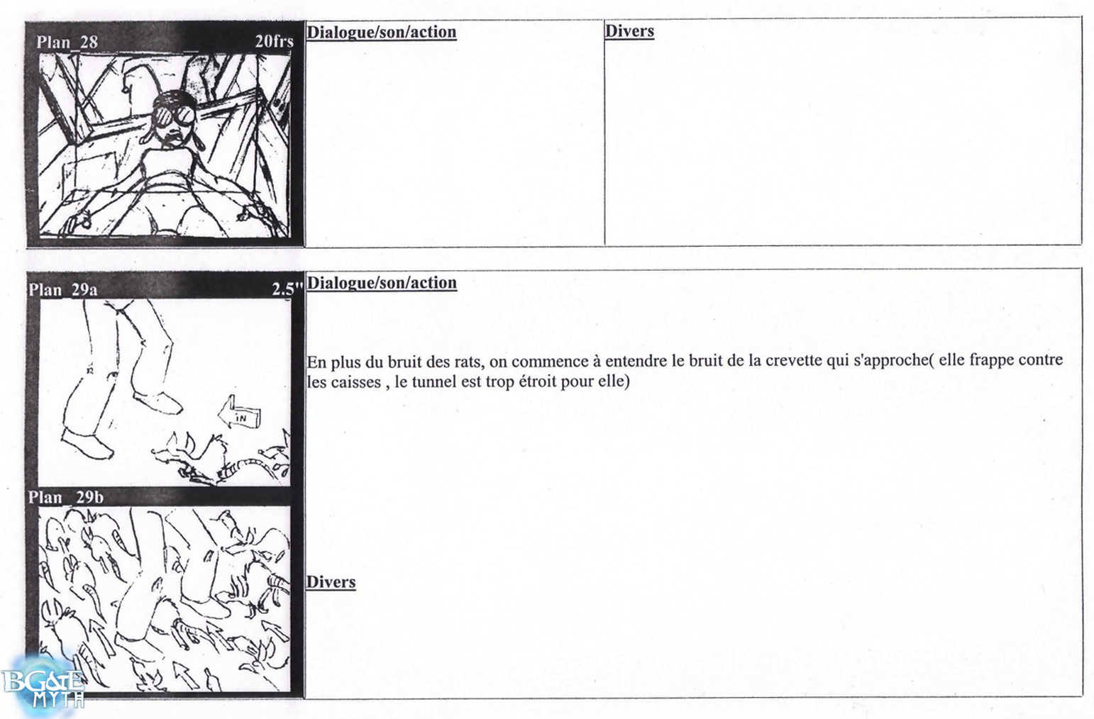 Storyboard : Le gang des insecticides - L'entrepôt - Page 22