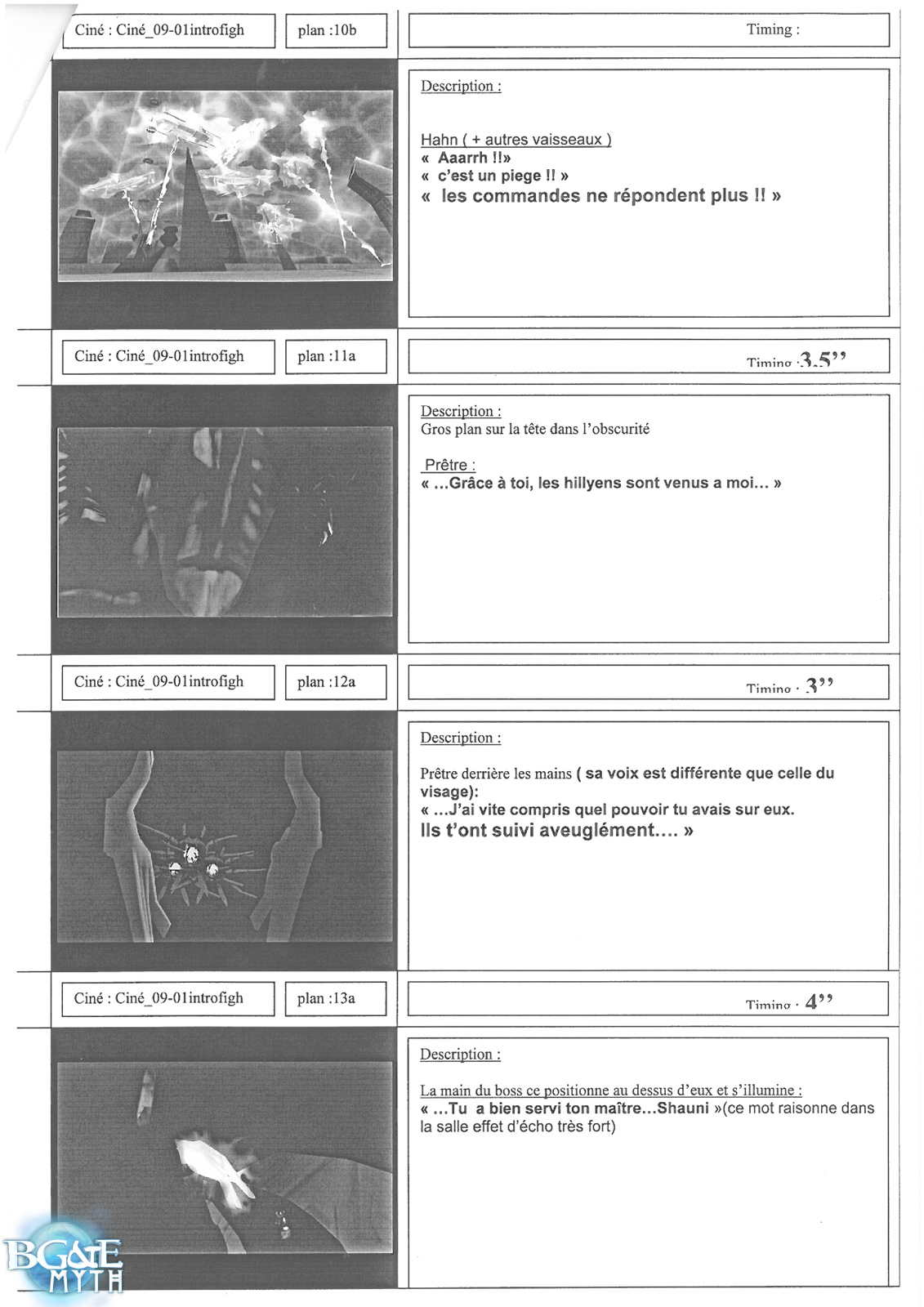 Storyboard : Rencontre avec le prêtre DomZ - Page 4