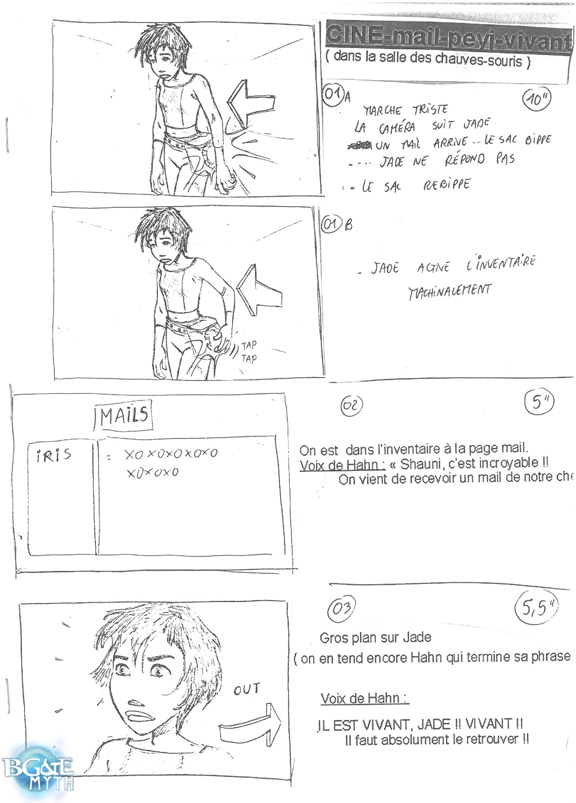 Storyboard : Une bonne nouvelle - Page 1